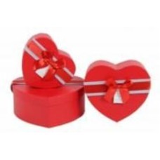 Коробка подарочная UFO UFO 50341-301 16х14х6см RED HEART сердце