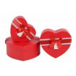 Коробка подарочная UFO UFO 50341-301 16х14х6см RED HEART сердце