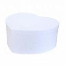 Коробка подарочная Сердце белое, 31*29,5*12,7см