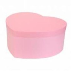 Коробка подарочная Сердце розовое, 31*29,5*12,7см