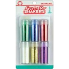 Блестки декоративные Sparkling Glitter Shaker с клеем XD0701 6 шт.