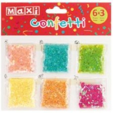 Конфетти для декорирования MX61678 6 шт. Maxi