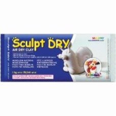 Пластика Mungyo Sculpt Dry белая 1000 г