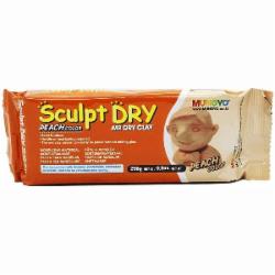 Пластика Mungyo Sculpt Dry персиковая 250 г