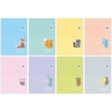 Тетрадь А5 16 л. клетка евро-формат B&B KIDS PASTEL InterDRUK