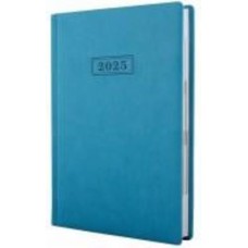 Дневник датированный линия Optima Vivella A5 2025 O25230-21 бирюзовый
