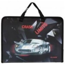 Папка з ручками Crash Car 600 мкм 5634-21C CLASS