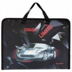 Папка з ручками Crash Car 600 мкм 5634-21C CLASS