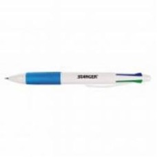 Ручка шариковая Stanger 1,0 мм 4-цветная (18000300037)
