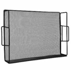 Лоток для бумаг горизонтальний металевий 35х24,5х7,5 см чорний (JJ41212) H-Tone