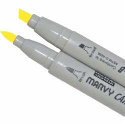 Маркер двусторонний Marvy 1900B-S 22191005T желтый