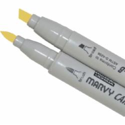 Маркер двусторонний Marvy 1900B-S 22191023T охра золотистая