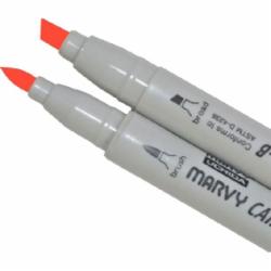 Маркер двусторонний Marvy 1900B-S 22191002T красный