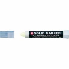 Маркер Sakura индустриальный светится ночью SOLID MARKER GLOW IN THE DARK 13 мм XSC#300 белый