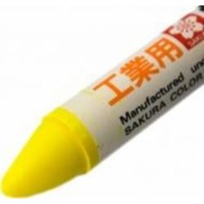 Маркер Sakura индустриальный перманентный CRAYON MARKER 15 мм GHY#3 желтый