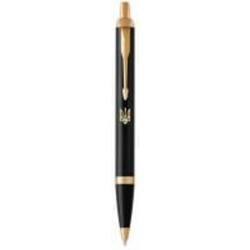 Ручка Parker Шариковая IM 17 Black GT BP Трезубец