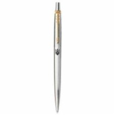 Ручка шариковая Parker Jotter Stainless Steel GT BP Тризубец 16032_TR
