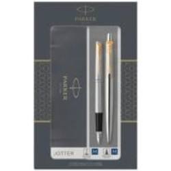 Набор Parker Jotter Stainless Steel GT в подарочной упаковке