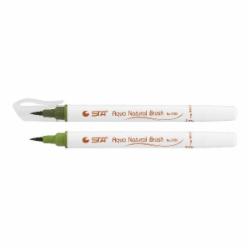 Маркер акварельный STA кисточка AQUA NATURAL BRUSH STA3700-37 зеленый оливковый