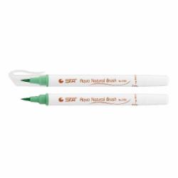 Маркер акварельный STA кисточка AQUA NATURAL BRUSH STA3700-40 кислотный зеленый