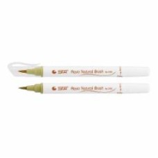 Маркер акварельный STA кисточка AQUA NATURAL BRUSH STA3700-55 оливково-желтый