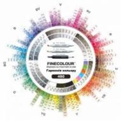 Маркер спиртовой FINECOLOUR EF102-105 пыльный зеленый