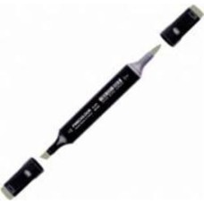 Маркер спиртовой FINECOLOUR EF102-185N bcds серый №6