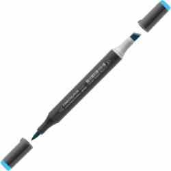 Маркер спиртовой FINECOLOUR Brush-mini EF103-237 голубой цианин