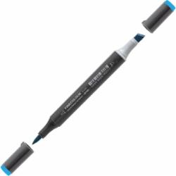 Маркер спиртовой FINECOLOUR Brush-mini EF103-238 голубой павлин