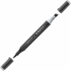 Маркер спиртовой FINECOLOUR Brush-mini EF103-255 серый тонер №5