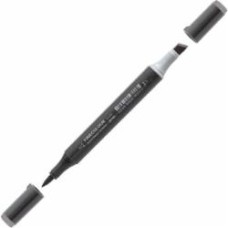 Маркер спиртовой FINECOLOUR Brush-mini EF103-256 серый тонер №7