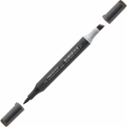 Маркер спиртовой FINECOLOUR Brush-mini EF103-266 желтовато-серый №10