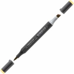Маркер спиртовой FINECOLOUR Brush-mini EF103-393 золотисто-желтый