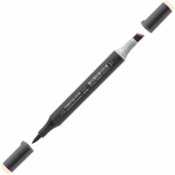 Маркер спиртовой FINECOLOUR Brush-mini EF103-396 желтоватая охра