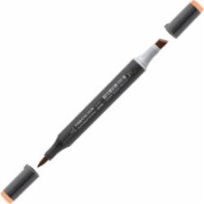 Маркер спиртовой FINECOLOUR Brush-mini EF103-402 темно-оранжевый