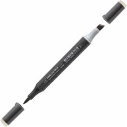 Маркер спиртовой FINECOLOUR Brush-mini EF103-455 зеленовато-серый