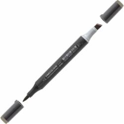 Маркер спиртовой FINECOLOUR Brush-mini EF103-458 желтовато-серый №7