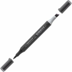 Маркер спиртовой FINECOLOUR Brush-mini EF103-460 нейтральный серый №6