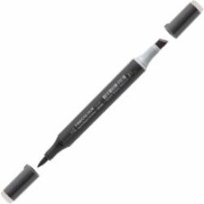 Маркер спиртовой FINECOLOUR Brush-mini EF103-466 теплый серый №4