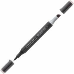 Маркер спиртовой FINECOLOUR Brush-mini EF103-466 теплый серый №4
