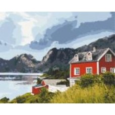 Картина по номерам Фьорды Норвегии 10569-АС 40х50 см ART CRAFT