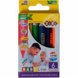 Карандаши цветные mini JUMBO ZiBi