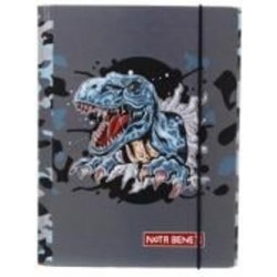 Папка для тетрадей на резинке Dinosaur 200х250 Nota Bene