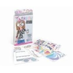 Набор для творчества Fashion с наклейками по номерам Crayola