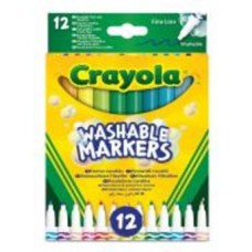 Набор фломастеров тонкая линия (washable) 12 шт. 58-6671 Crayola