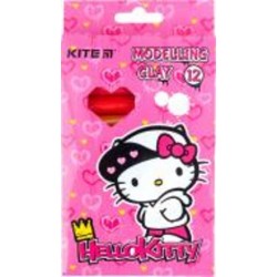 Пластилин восковый Hello Kitty HK21-086 12 цветов 200 г KITE