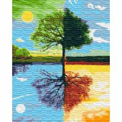 Картина по номерам 4 сезона 40x50 см Riviera Blanca