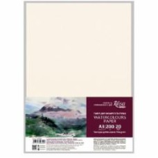 Бумага для акварели 16921005 A3 29,7x42 см 200 г/кв.м Rosa Studio