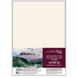 Бумага для акварели 16921005 A3 29,7x42 см 200 г/кв.м Rosa Studio