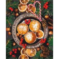 Картина по номерам Рождественские вкусности BS52722 40х50 см Brushme